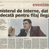 Ministerul de interne, dat în judecată pentru filaj ilegal